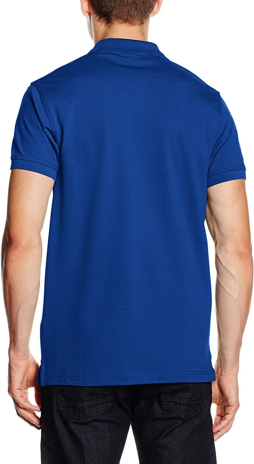 GANT Contrast Collar Pique Rugger Men's Polo Shirt, Yale Blue - JOY2ESpree