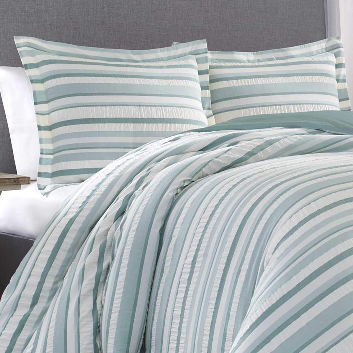 Tommy Bahama Clearwater Cay Comforter Set, Queen, Blue