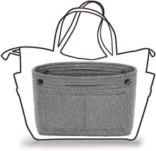 
                        
                          將圖片載入圖庫檢視器 TOPHOME Insert Handbag Organizer Bag in Bag Cosmetic Storage Makeup Bag Organizers Felt Container Organizer Storage Organizing Home Girl Handbag Grey
                        
                      