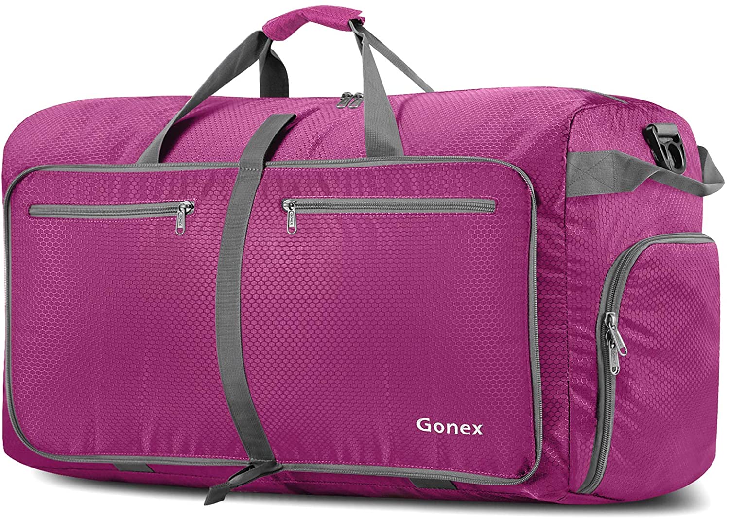 Gonex 150L Travel Duffel Bag Foldable Extra Large Duffle Bag XL Heavy Duty for Men Women for Luggage Shopping Gray