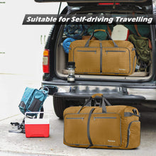 
                        
                          画像をギャラリービューアに読み込む, Gonex 150L Travel Duffel Bag Foldable Extra Large Duffle Bag XL Heavy Duty for Men Women for Luggage Shopping Gray
                        
                      