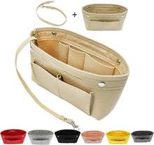 
                        
                          Muat gambar ke penampil Galeri, MISIXILE Felt Purse Organizer Insert Handbag Organizer,Tote Bag in Bag Organizer Fits Speedy Neverfull with Handles Keychain
                        
                      