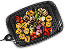 
                        
                          Cargar imagen en el visor de la galería, Elite Gourmet Smokeless Indoor Electric BBQ Grill with Glass Lid Dishwasher Safe - JOY2ESpree
                        
                      