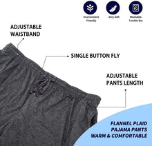 
                        
                          Muat gambar ke penampil Galeri, Bintangor Men's Sleep Pajama Pants 100% Cotton Knit Elastic Waistband Lounge Wear Long
                        
                      