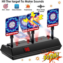 
                        
                          गैलरी व्यूवर में इमेज लोड करें, STOTOY Electronic Targets for Nerf Guns, Running Shooting Target Scoring Auto Reset Digital Targets with Track, Practice Toys with Moving and Static Modes,Toy for Kids-Boys &amp; Girls
                        
                      