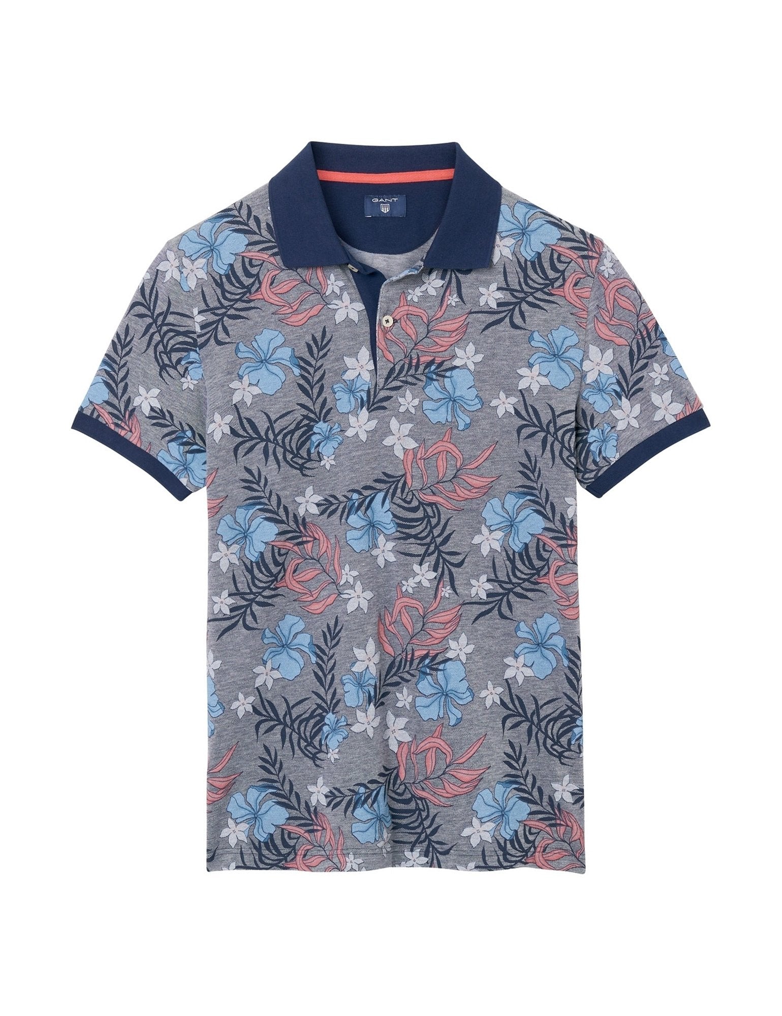 GANT Multi Flower Piqué Mens Rugger S/S 18 - JOY2ESpree
