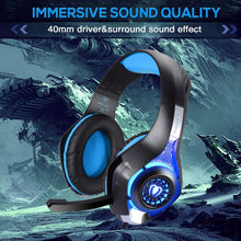 
                        
                          將圖片載入圖庫檢視器 BlueFire Stereo Gaming Headset for Playstation 4 PS4 Over-Ear Headphones with Mic and LED Lights for Xbox One, PC, Laptop(Green) - JOY2ESpree
                        
                      