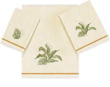 
                        
                          Muat gambar ke penampil Galeri, Tommy Bahama Palmiers Hand Towel, 28 x 16, Ivory
                        
                      