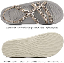 
                        
                          Muat gambar ke penampil Galeri, MEGNYA Women's Comfortable Walking Sandals with Arch Support Waterproof for Walking/Hiking/Travel/Wedding/Water Spot/Beach
                        
                      