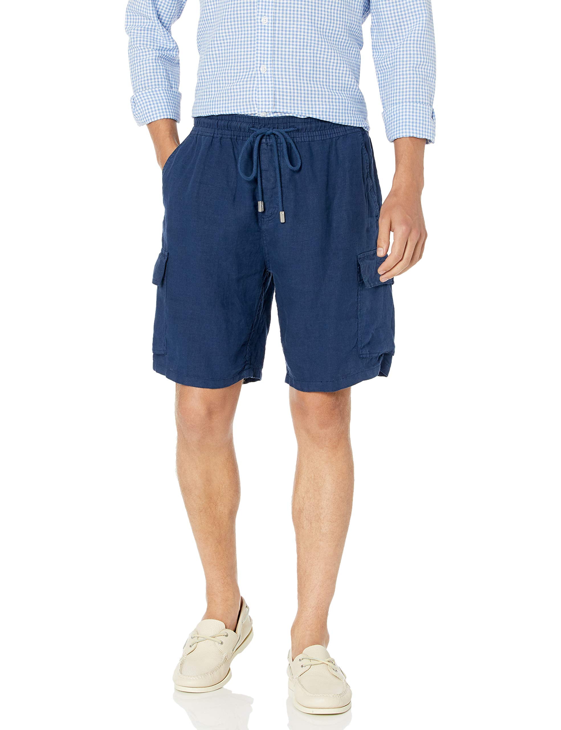 Vilebrequin Men's Solid Linen Bermuda-XXXL