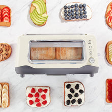 
                        
                          Cargar imagen en el visor de la galería, Dash Clear View Toaster: Extra Wide Slot Toaster with Stainless Steel Accents + See Through Window - JOY2ESpree
                        
                      