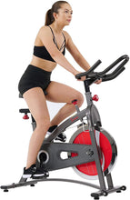 
                        
                          Cargar imagen en el visor de la galería, Sunny Health &amp; Fitness Indoor Cycling Exercise Bike with LCD Monitor, 40 lb chrome Flywheel, 265 lb Max Weight - SF-B1423/C - JOY2ESpree
                        
                      
