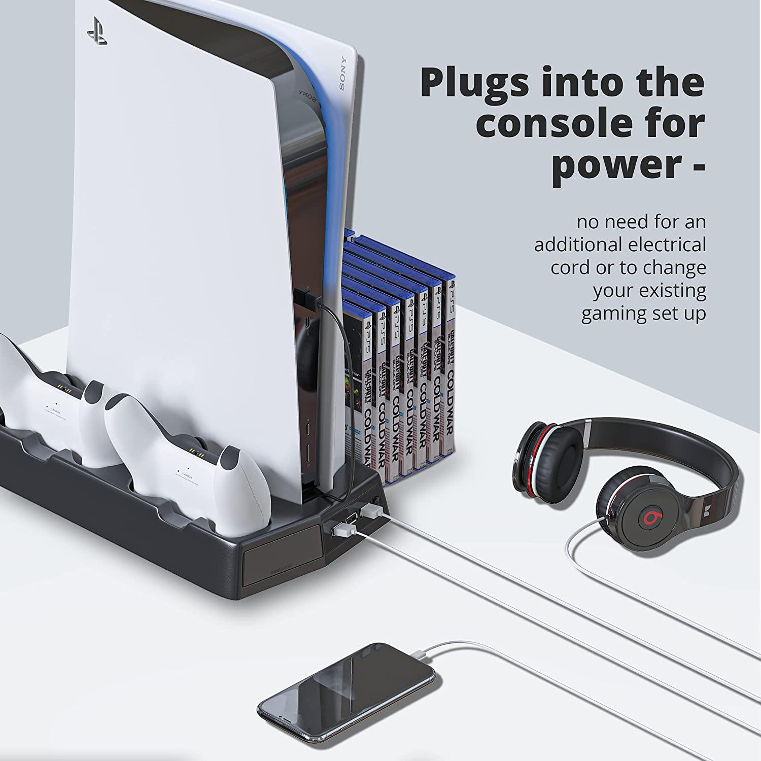 Skywin PS5 Stand - Compatible Playstation 5 Console Cooling Stand - JOY2ESpree