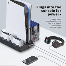 
                        
                          Load image into Gallery viewer, Skywin PS5 Stand - Compatible Playstation 5 Console Cooling Stand - JOY2ESpree
                        
                      
