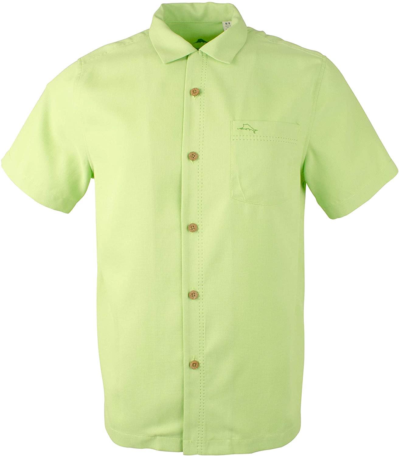 Tommy Bahama Mens Royal Bermuda Camp Shirt Short Sleeve Shirts - JOY2ESpree
