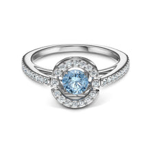
                        
                          Load image into Gallery viewer, SWAROVSKI Women's Sparkling Dance Ring Collection, Rhodium Finish, Clear Crystals - JOY2ESpree
                        
                      