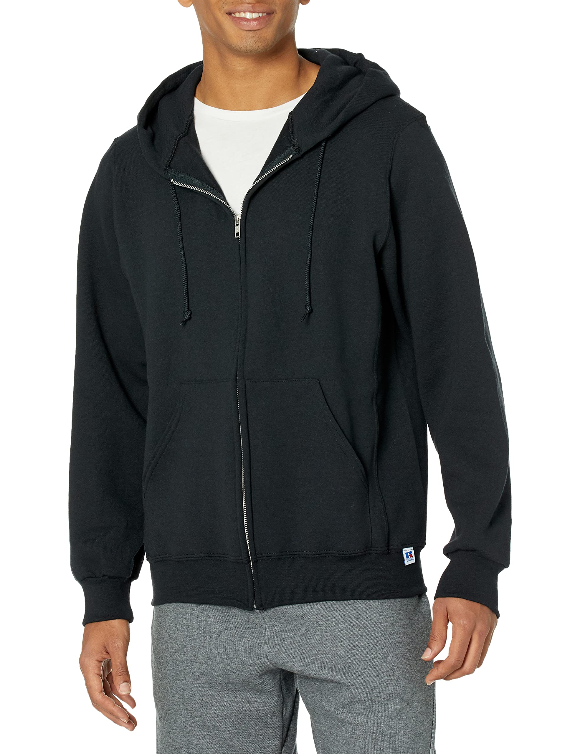 Russell Athletic Men's Dri Power Full Zip Fleece Hoodie