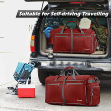 
                        
                          画像をギャラリービューアに読み込む, Gonex 150L Travel Duffel Bag Foldable Extra Large Duffle Bag XL Heavy Duty for Men Women for Luggage Shopping Gray
                        
                      