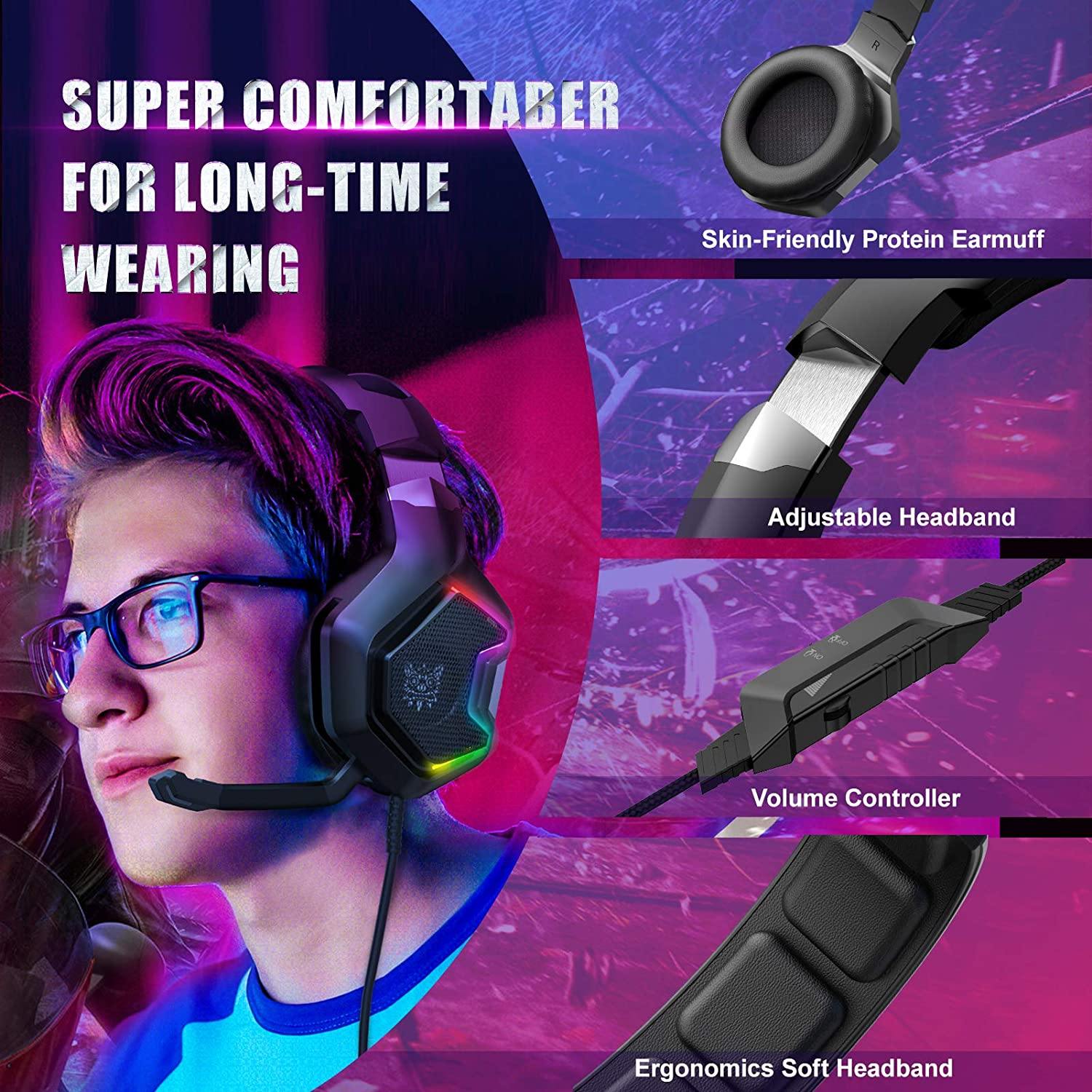 ONIKUMA Gaming Headset for PS5, PS4, Xbox Series X|S & Xbox One Games - JOY2ESpree