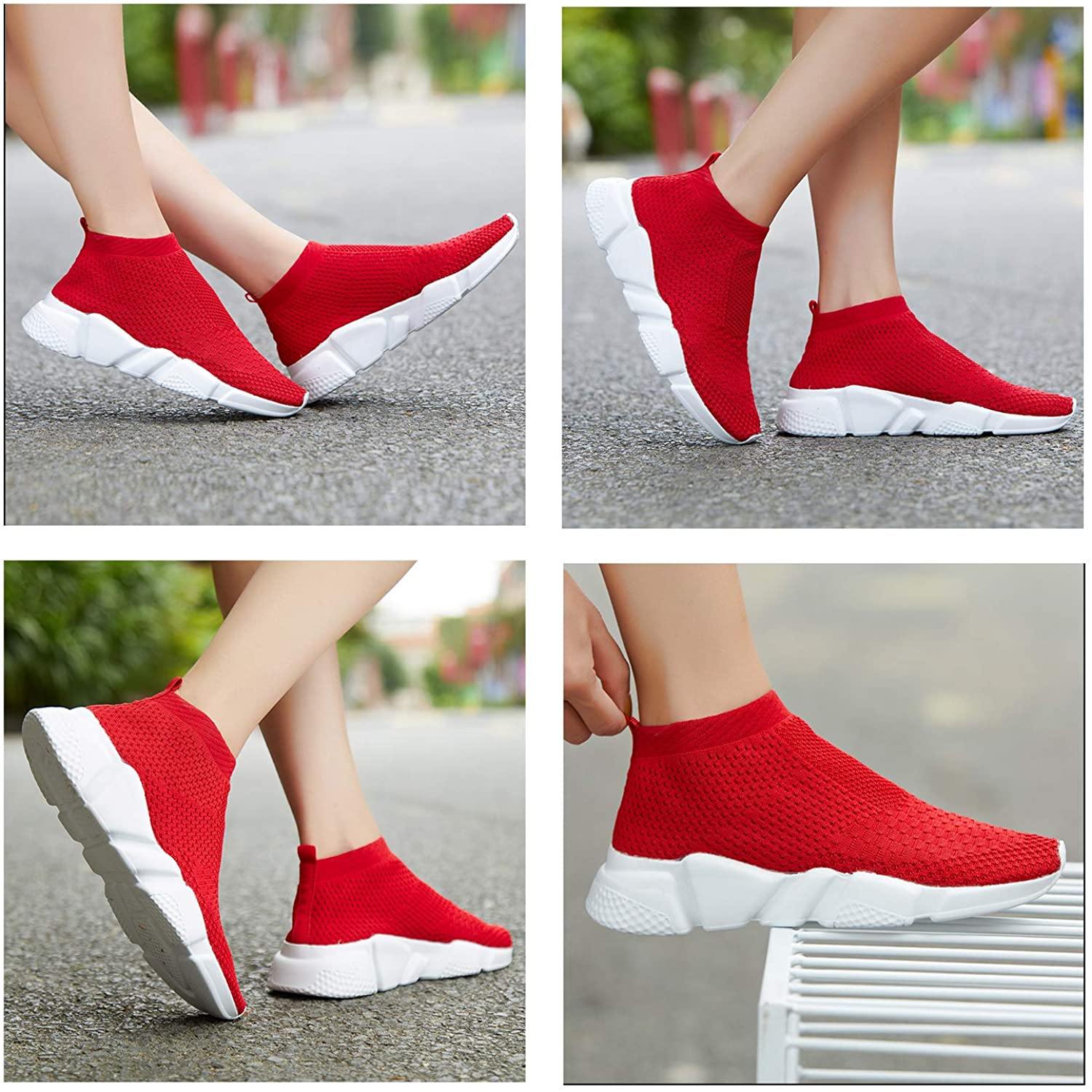 WXQ Women's Running Lightweight Breathable Casual Sports Shoes Fashion Sneakers Walking Shoes - JOY2ESpree