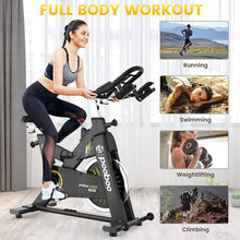 
                        
                          Cargar imagen en el visor de la galería, pooboo Exercise Bike Indoor Cycling Bike Stationary Bike-Belt Drive Cardio Bike with 44LBS Flywheel - JOY2ESpree
                        
                      
