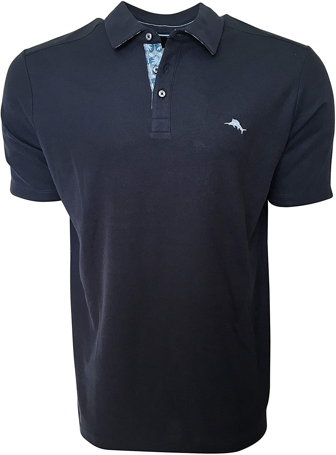Tommy Bahama Men's Polo Shirt 5'Oclock Palms Cotton/Polyester Blend - JOY2ESpree