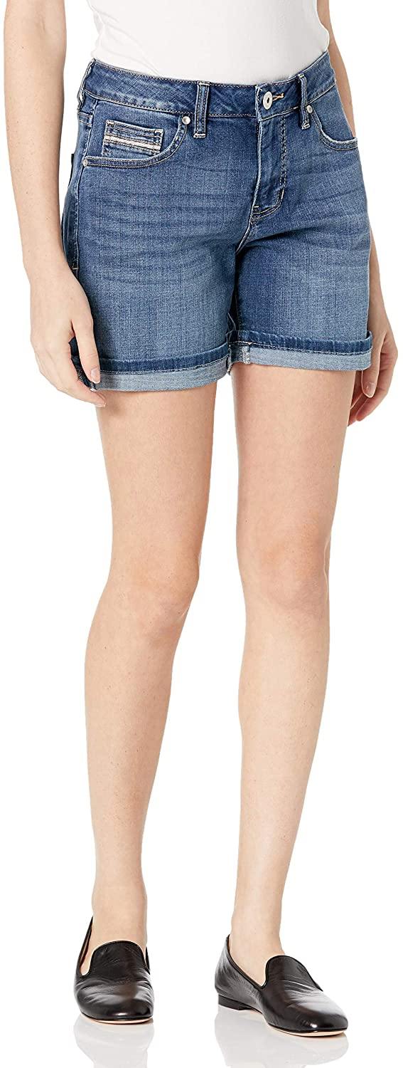Jag Jeans Women's Petite Alex Boyfriend Short