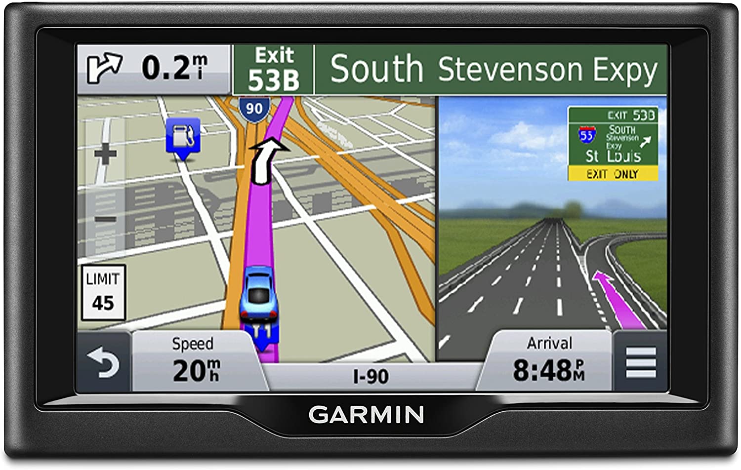 Garmin Nuvi 57LM GPS Navigator System with Spoken Turn-By-Turn Directions