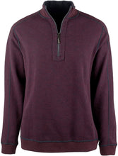 
                        
                          Load image into Gallery viewer, Men's Big and Tall Flipsider Half-Zip Reversible Sweatshirt
                        
                      