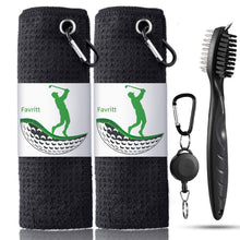 
                        
                          Muat gambar ke penampil Galeri, Favritt 3 Pack Golf Towel Golf Club Cleaner Set,Microfiber Fabric Waffle Pattern Towels,Heavy Duty Carabiner Clip (3Pcs) - JOY2ESpree
                        
                      