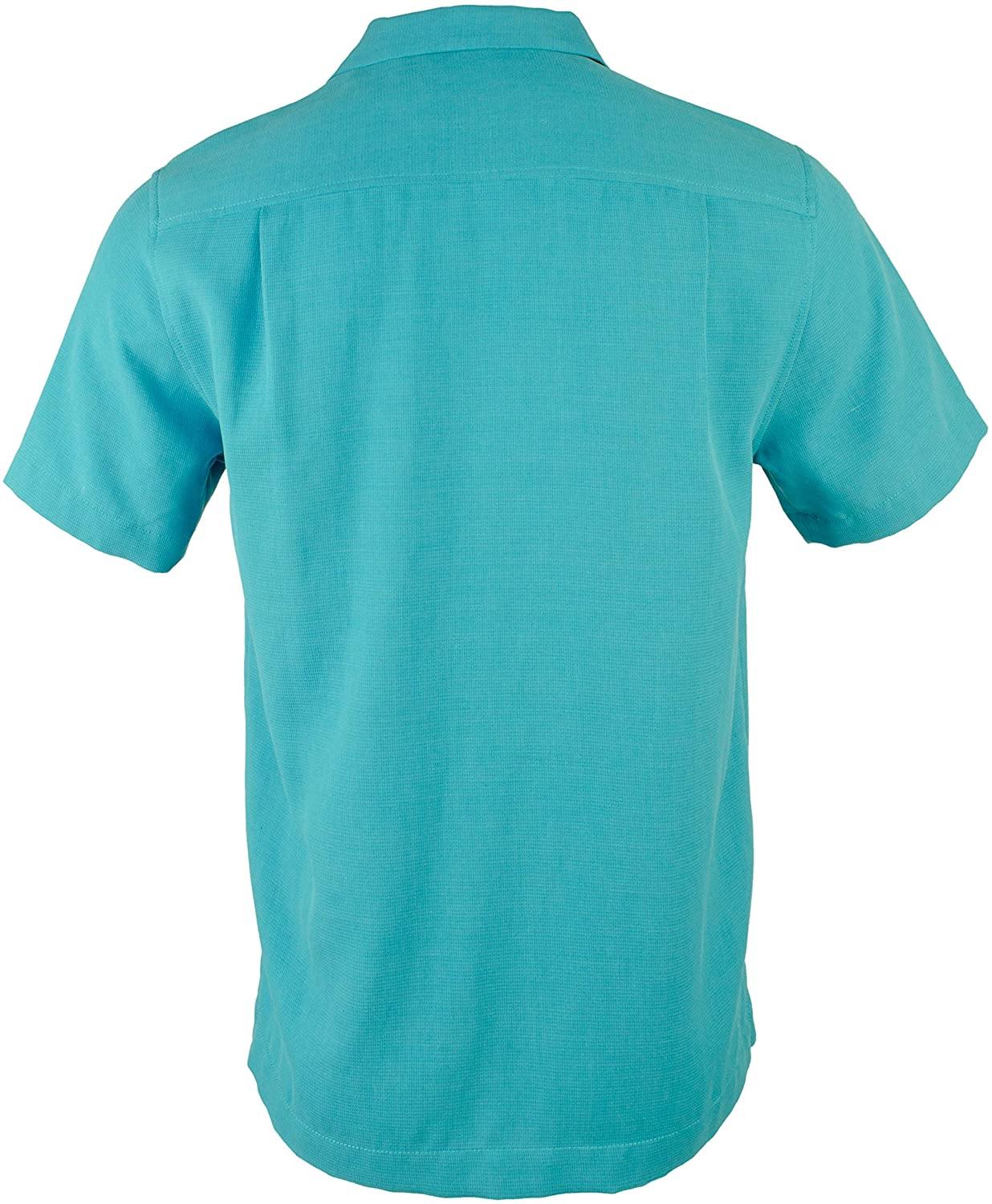 Tommy Bahama Mens Royal Bermuda Camp Shirt Short Sleeve Shirts - JOY2ESpree