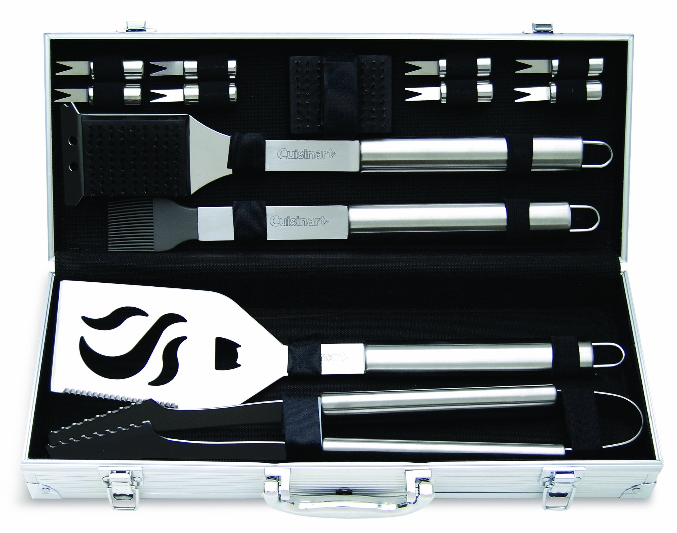 Cuisinart CGS-5014 Deluxe Grill Set, 14-Piece, Stainless Steel - JOY2ESpree