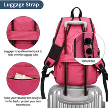 
                        
                          Load image into Gallery viewer, Laptop Backpack,Business Travel Anti Theft Backpack for Men Women with USB Charging Port
                        
                      