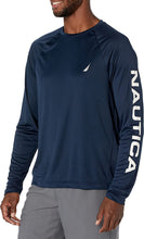
                        
                          画像をギャラリービューアに読み込む, Nautica Men's Logo Graphic Swim Shirt - JOY2ESpree
                        
                      
