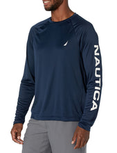 
                        
                          画像をギャラリービューアに読み込む, Nautica Men's Logo Graphic Swim Shirt - JOY2ESpree
                        
                      