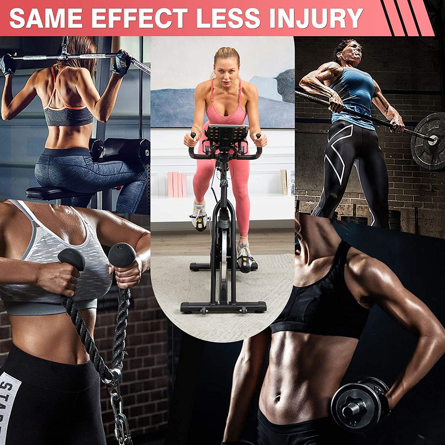 LABODI Exercise Bike, Stationary Indoor Cycling Bike, Cycle Bike for Home Cardio Gym - JOY2ESpree
