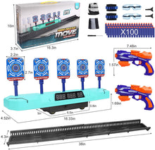 
                        
                          गैलरी व्यूवर में इमेज लोड करें, STOTOY Electronic Targets for Nerf Guns, Running Shooting Target Scoring Auto Reset Digital Targets with Track, Practice Toys with Moving and Static Modes,Toy for Kids-Boys &amp; Girls
                        
                      