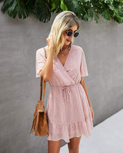 
                        
                          Cargar imagen en el visor de la galería, KIRUNDO 2021 Women’s Summer Short Sleeve Ruffle Floral Dress
                        
                      