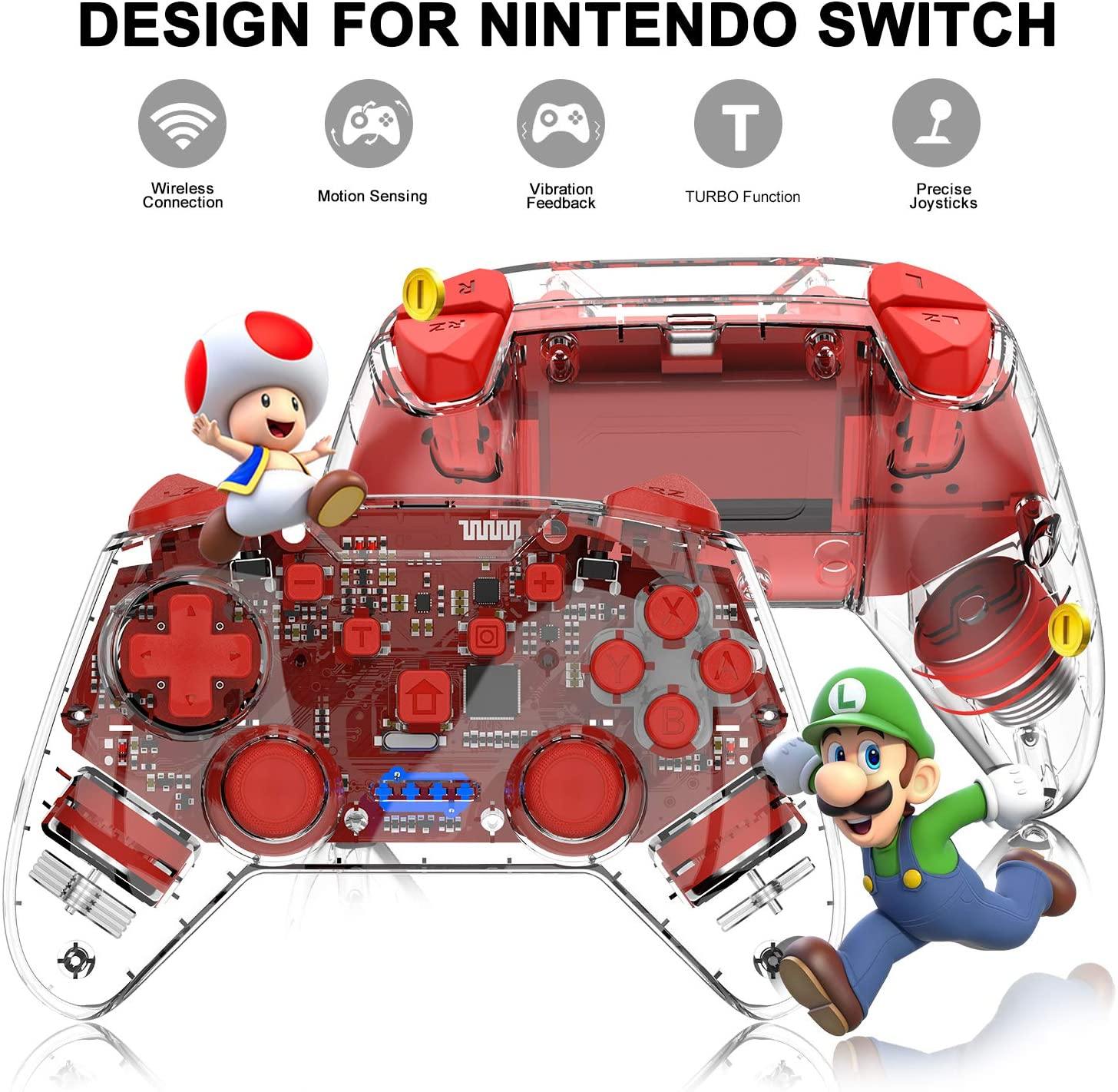 momen Wireless Switch Controller for Nintendo Switch/Switch Lite - JOY2ESpree