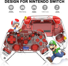 
                        
                          Cargar imagen en el visor de la galería, momen Wireless Switch Controller for Nintendo Switch/Switch Lite - JOY2ESpree
                        
                      