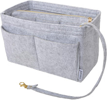 
                        
                          將圖片載入圖庫檢視器 Vercord Felt Organizer Insert for Purse Handbag Tote Bag in Bag Inside Shaper Divider Neo Beige Small
                        
                      