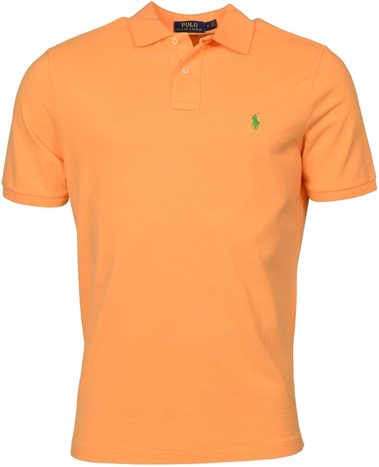 Polo RL Men's Custom Slim Fit Mesh Pony Shirt