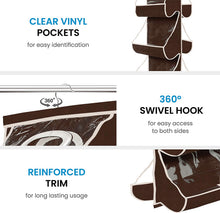 
                        
                          Cargar imagen en el visor de la galería, Zober Hanging Purse Organizer For Closet Clear Handbag Organizer
                        
                      