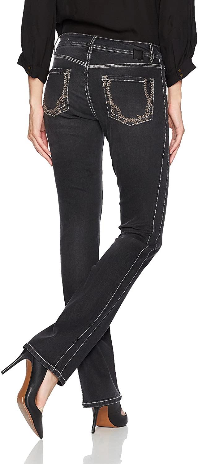 Jag Jeans Women's Bianca Boot Jean in Platinum Denim-Grey-dup