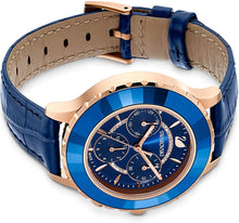 
                        
                          Load image into Gallery viewer, SWAROVSKI Women's Octea Lux Chrono Crystal Watch Collection, Leather Strap - JOY2ESpree
                        
                      
