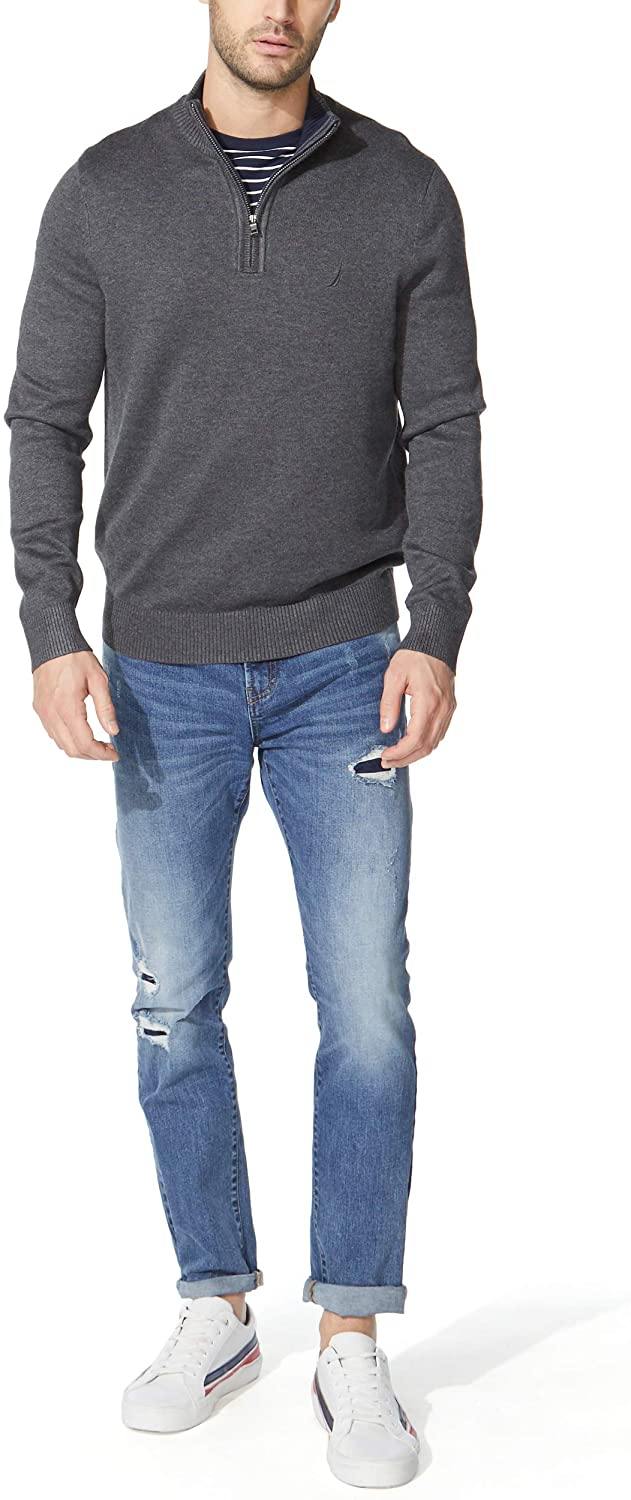 Nautica Men's Quarter-Zip Sweater - JOY2ESpree