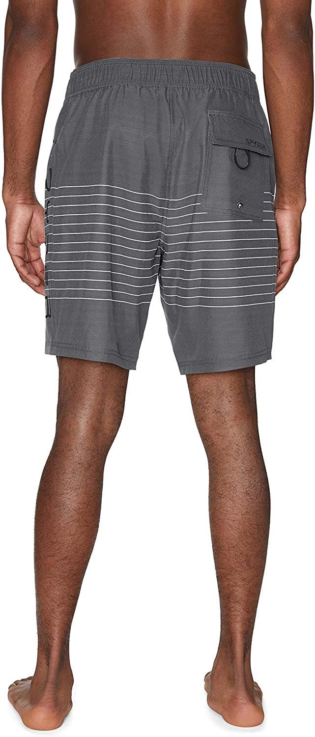 Spyder Men's 9" Striped Hybrid Board Shorts