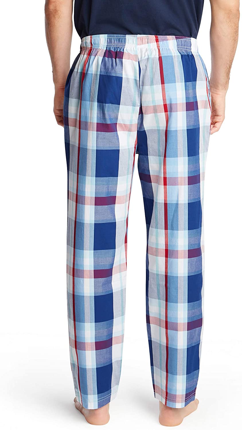 Nautica Men's Soft Woven 100% Cotton Elastic Waistband Sleep Pajama Pant - JOY2ESpree