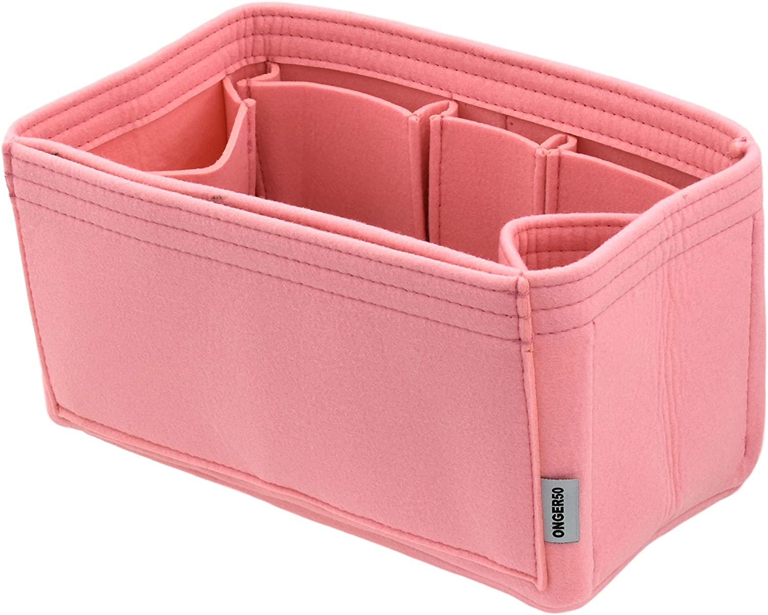 Felt Handbag Organizer Insert - Multi Pocket Bag and Tote Organizer Shaper Liner Insert