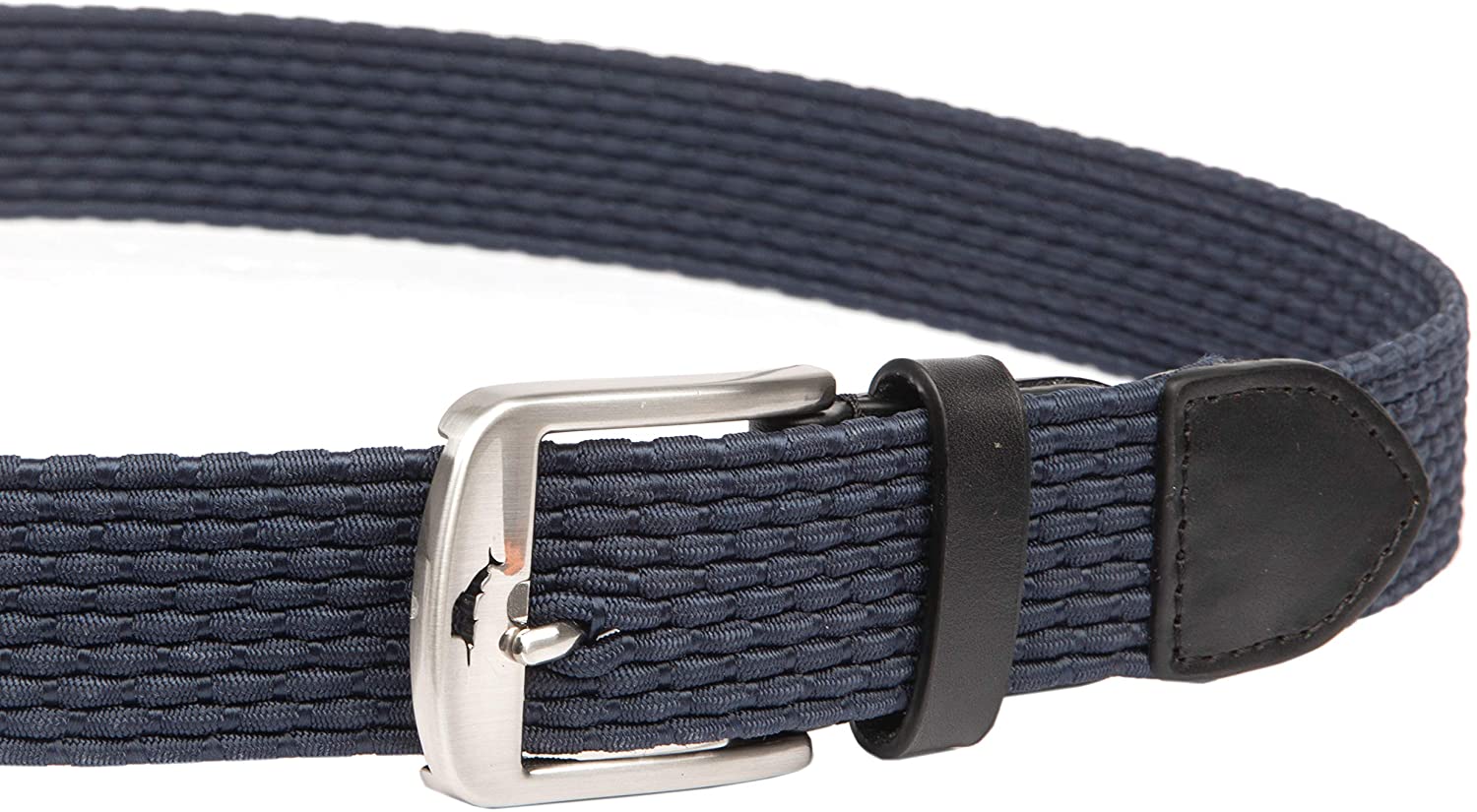 Tommy Bahama Men's Two-Tone Stretch Braided Web Belt